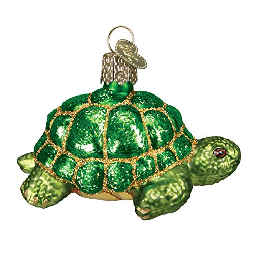Old World Christmas Turtles Glass Blown Ornaments for Christmas Tree Tortoise von Old World Christmas