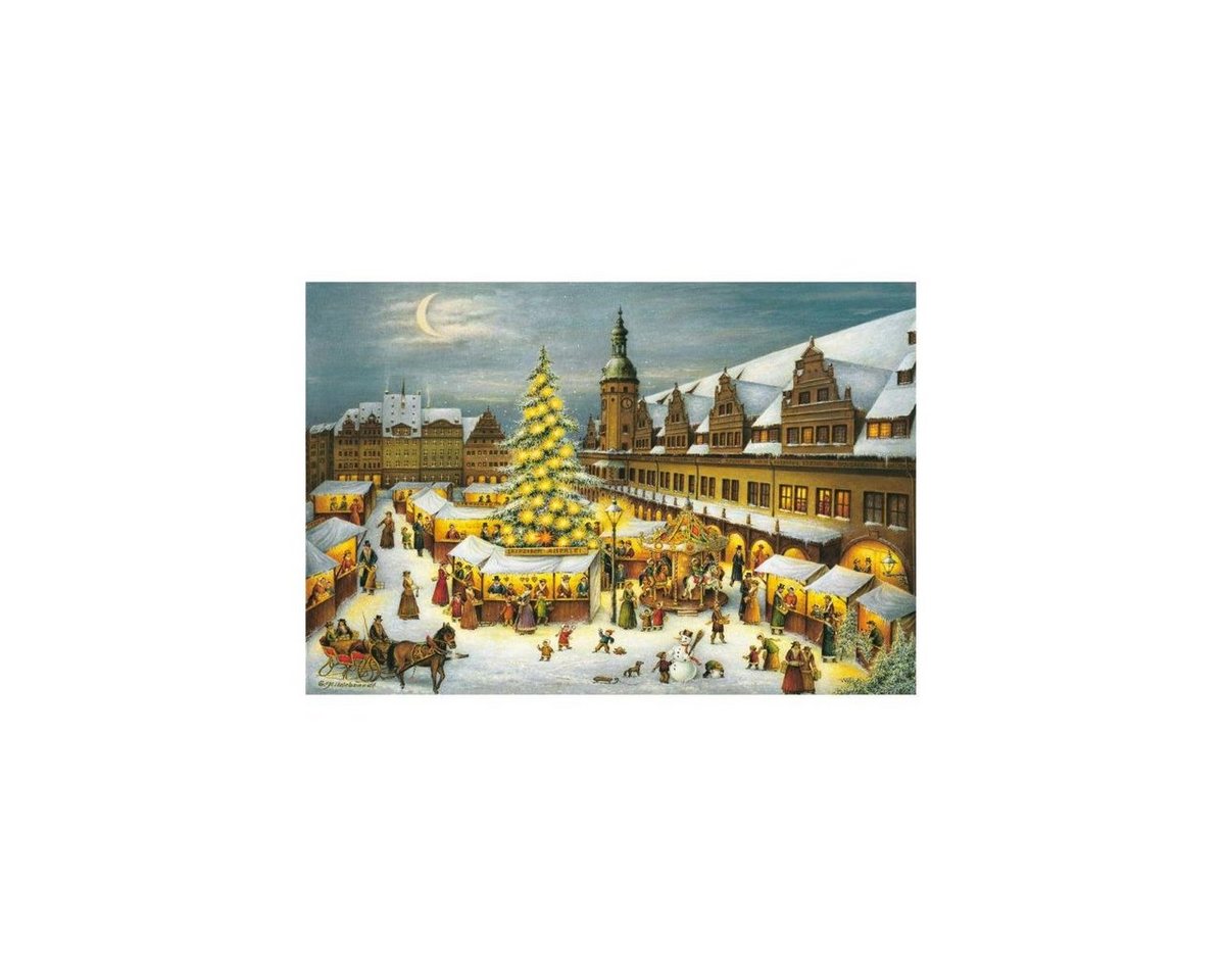 Olewinski & Tochter Adventskalender 2211 - Adventskalender "Leipzig Weihnachtsmarkt" von Olewinski & Tochter