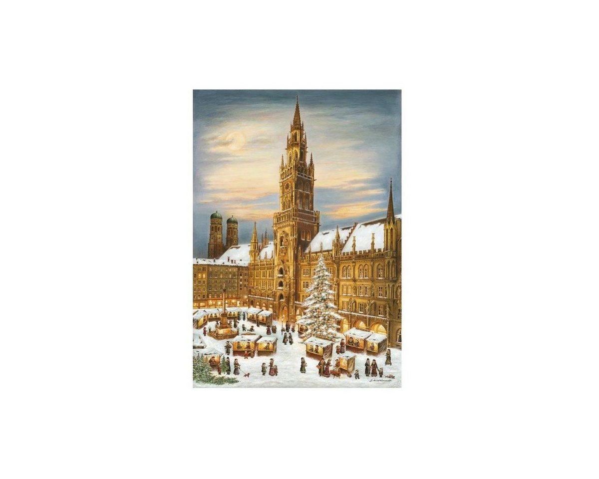 Olewinski & Tochter Adventskalender 2275 - Adventskalender "München Rathaus" von Olewinski & Tochter