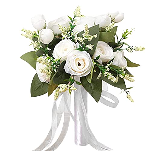 OnIUeZky Braut Blumensträuße für Hochzeit Blumensträuße Hochzeitsstrauß von OnIUeZky