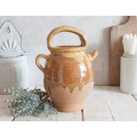 Kleine Halbglasierte Terrakotta-Gargoulette von OneDayInFrance
