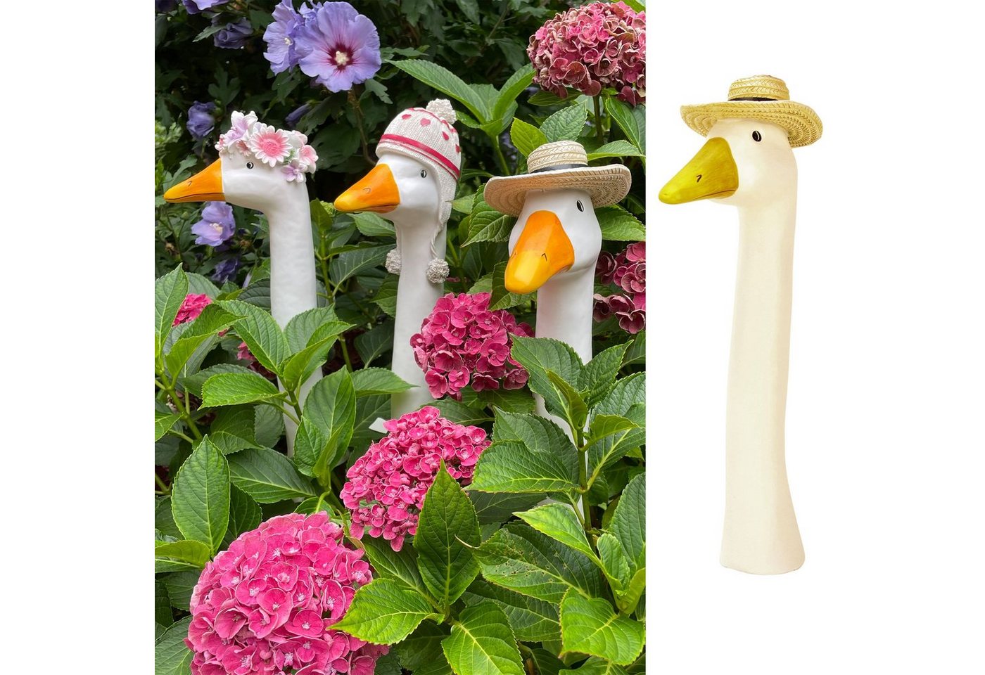 Online-Fuchs Gartenfigur Gänsehals Gartenstecker Gans - lustige Deko Gartenfiguren, Beetstecker, Gänsekopf für außen, 35 bis 38 cm groß Online-Fuchs Gartenfigur Gänsehals Gartenstecker Gans - lustige Deko Gartenfiguren, Beetstecker, Gänsekopf für außen, 35 bis 38 cm groß von Online-Fuchs