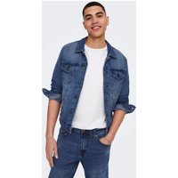 ONLY & SONS Jeansjacke "ONSCOIN MID. BLUE 4333 JACKET" von Only & Sons