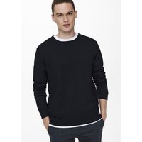 ONLY & SONS Rundhalspullover "WYLER LIFE CREW KNIT" von Only & Sons