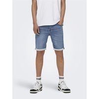 ONLY & SONS Jeansshorts "ONSPLY LIGHT BLUE 5189 SHORTS DNM NOOS" von Only & Sons