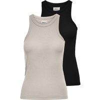 ONLY Tanktop "ONLLINDSAY TANK TOP 2 PACK", (2er-Pack) von Only