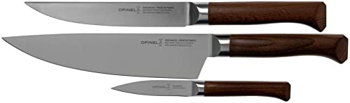 ESTUCHE TRIO - LES FORGES 1890 Cuchillo Chef 20 cm Cuchillo de trinchar Patatero von Opinel