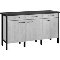 OPTIFIT Unterschrank "Tokio", 158 cm breit, mit Stahlgestell, mit Vollauszug, Sideboard mit Stauraum von Optifit