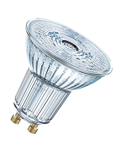 OSRAM Dimmbare PAR16 LED Reflektorlampe mit GU10 Sockel, Kaltweiss (4000K), Glas Spot, 3.7W, Ersatz für 35W-Reflektorlampe, LED SUPERSTAR PAR16 von Osram