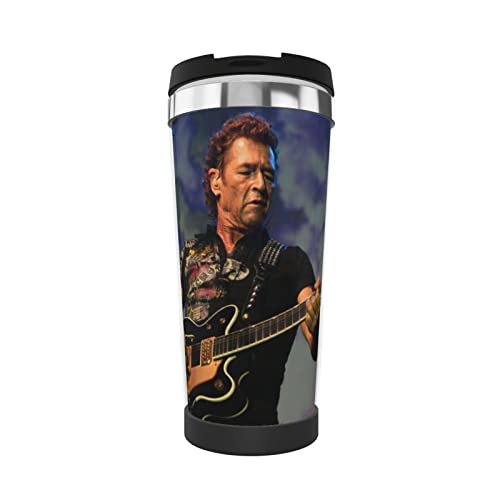 Oudrspo Peter Mug Maffay Isolierte Kaffeetasse mit leckerem Deckel, Doppelwand Edelstahl Reisebecher für Auto, Zuhause, Büro von Oudrspo