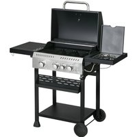 Outsunny Gasgrill 3 KW 3+1 Brenner BBQ Grillwagen aus Edelstahl inkl Seitenbrenner Thermometer Grillrost Kochfeld Flaschenöffner Seitenablagen Gas-Grill für Balkon Camping 123 x 52 x 101cm Aosom Outsunny Gasgrill 3 KW 3+1 Brenner BBQ Grillwagen aus Edelstahl inkl Seitenbrenner Thermometer Grillrost Kochfeld Flaschenöffner Seitenablagen Gas-Grill für Balkon Camping 123 x 52 x 101cm Aosom von Outsunny