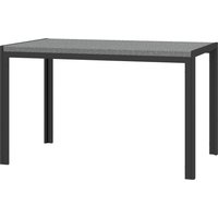 Outsunny Rechteckiger Gartentisch, Esstisch für 4 Personen aus Metall mit Rattan-Effekt PE Geflechtplatte, Maße 120L x 70B x 72H cm Aosom Outsunny Rechteckiger Gartentisch, Esstisch für 4 Personen aus Metall mit Rattan-Effekt PE Geflechtplatte, Maße 120L x 70B x 72H cm Aosom von Outsunny