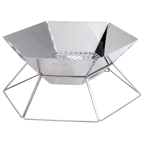 Outwell Cantal Fire Pit Feuerstelle Silver Gr. Einheitsgröße von Outwell