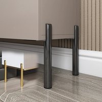 4 Metall Möbelbeine, Schwarz Golden Couchtisch Sofa Füße Küche Badezimmer Schrank Schrankständer, Diy Möbel Hardware von Overspeed