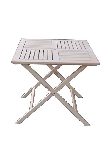 P&J Holzklappbaren tragbaren Tisch, klapptisch (80x80 см, natürlich) von P&J