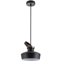 Deckenlampe Pendelleuchte Wohnzimmer und Arbeitszimmer Industrial Design E27 ohne Leuchtmittel, Schwarz Kupfer - Paco Home von PACO HOME