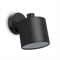 Led Pendellampe Wandlampe Deckenlampe Wohnzimmer Esszimmer Schlafzimmer Uni E14 Schwarz - Weiß, Wandleuchte 1xE14 - Paco Home von PACO HOME