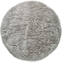 Paco Home Hochflor-Teppich "Akumal 930", rund, Shaggy, besonders weich durch Softgarn, Uni-Farben von PACO HOME