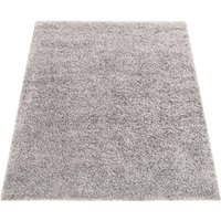 Paco Home Hochflor-Teppich "Arezzo 680", rechteckig, Uni Farben, sehr weicher Flor, ideal im Wohnzimmer & Schlafzimmer von PACO HOME