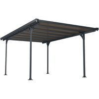 Carport Verona 5000 anthrazit 500 x 218 x 297 cm (l x b x h) - Palram von PALRAM