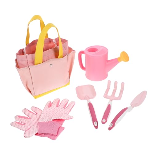 PAMINGONO 1 Satz Gartenwerkzeug-Set Spielzeug Kinder Pflanzwerkzeuge Kleine Sandschaufel Grabwerkzeug Für Kinder Kindergartengeräte Kinder Schaufel Kinder Gartenschaufel Eisen Rosa von PAMINGONO