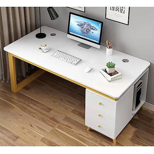 PANAZU PC-Schreibtische PC-Tisch Desktop Schlafzimmer Zuhause moderner Studententisch einfacher wirtschaftlicher Schreibtisch Büroschreibtisch Büroschreibtisch von PANAZU