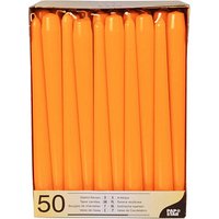 50 PAPSTAR Kerzen orange von PAPSTAR