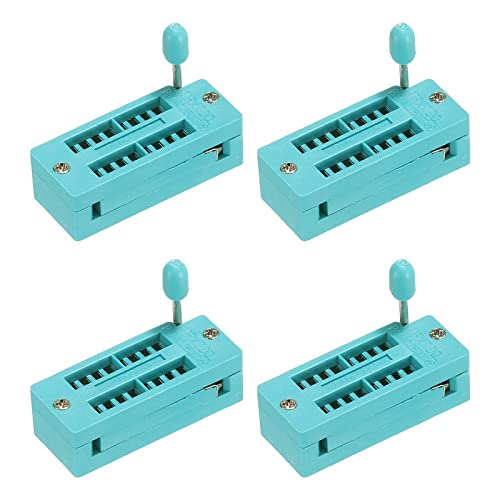 PATIKIL 4Stk. Universal IC Test ZIF Sockel 16 Pin 2.54mm Abstand von PATIKIL