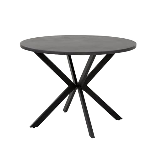 PATIO Gartentisch rund 100 cm Lukka Outdoor Kaffeetisch Metall Beine Tischplatte Stein & Polyesterharz matt PATIO Gartentisch rund 100 cm Lukka Outdoor Kaffeetisch Metall Beine Tischplatte Stein & Polyesterharz matt von PATIO