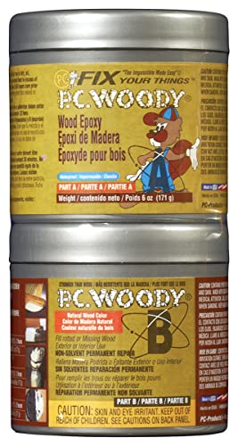 PC Products PC-Woody Holzreparatur, 6 Oz, hautfarben, 1 von PC Products