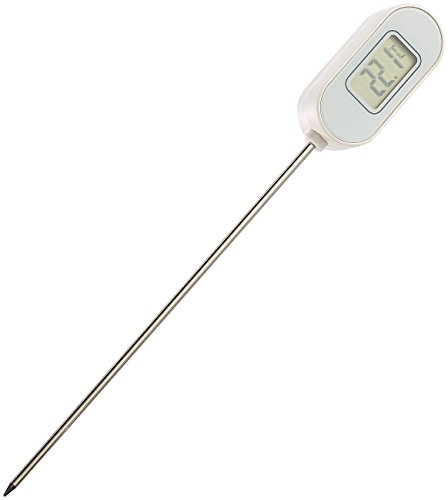 PEARL Haushaltsthermometer: Digitales Haushalts- und Steak-Thermometer (Steakthermometer, Digitales Haushaltsthermometer, Koch Flüssigkeiten) von PEARL