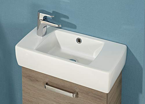 Pelipal Waschtischunterschrank Quickset 313 mit Keramik-Waschtisch in San Remo eiche terra Quer Nachbildung, 45 cm breit | Waschplatz mit 1 Tür Pelipal Waschtischunterschrank Quickset 313 mit Keramik-Waschtisch in San Remo eiche terra Quer Nachbildung, 45 cm breit | Waschplatz mit 1 Tür von Pelipal