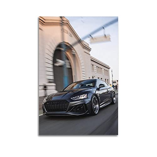 Auto-Poster Audi RS5 Coupe Poster Dekorative Malerei Leinwand Wandposter und Kunstbild Druck Moderne Familienzimmer Schlafzimmer Dekor Poster 40 x 60 cm von PENTAB