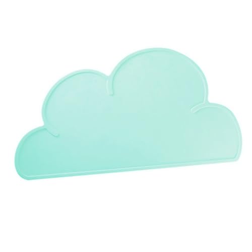 PEPLAYTAL 1stück Silikon-tischset Für Junge Mädchen Abwaschbares Platzdeckchen Wolkenform Hochtemperaturbeständig Bis Lustiges Cartoon-Design Für Mahlzeiten Zu Hause Und Unterwegs Farbe PEPLAYTAL 1stück Silikon-tischset Für Junge Mädchen Abwaschbares Platzdeckchen Wolkenform Hochtemperaturbeständig Bis Lustiges Cartoon-Design Für Mahlzeiten Zu Hause Und Unterwegs Farbe von PEPLAYTAL