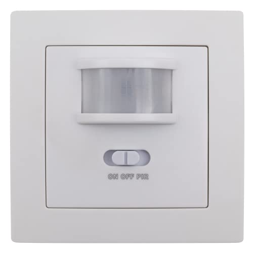 Perfect Bewegungsmelder Unterputz - Infrarot - 750W - LED geeignet - 160° - Weiß matt von PERFECT EQUIPMENT FOR YOUR HOME