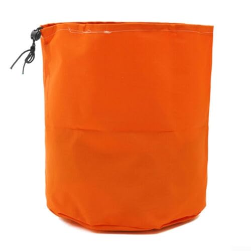 Strapazierfähige Sägenabdeckung, universell für wasserdichte Tasche für Trimmer, Kantenschneider, Kettensäge (orange) von PETSTIBLE