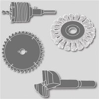 Hartmetall Frässtift Kugel kud ø 12x10 mm, Schaft-Ø 6 mm Z3 universal mittel - Pferd von RÜGGEBERG GMBH & CO.