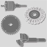 Hartmetall Frässtift Walzenrund wrc ø 10x25 mm Schaft-Ø 6 mm Z3 universal mittel - Pferd von RÜGGEBERG GMBH & CO.