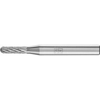 Hartmetall Frässtift Walzenrund wrc ø 04x13 mm Schaft-Ø 6 mm Z3P universal mittel kreuzverzahnt - Pferd von RÜGGEBERG GMBH & CO.