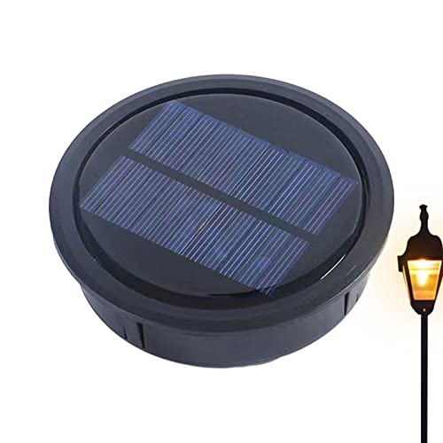 Solarleuchte Ersatz Top, LED Solarpanel Laterne Deckel Lichter Glühbirne Ersatzteil, Solarleuchte Zubehör für Außen Hängende Laternen DIY Tischleuchten Garten Terrasse Dekor von PHASZ