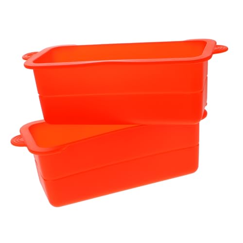 PHENOFICE 2 Stück Faltbare Ölbox Camping Fettbecher Zubehör Outdoor Zubehör Fettbecher Einsatz Outdoor Fettauffang Einsatz Camping Fettauffang Einsatz Fettauffang Silikoneinlagen von PHENOFICE