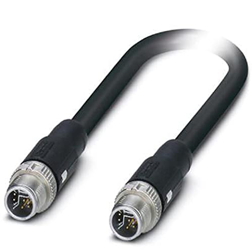 PHOENIX CONTACT NBC-MSY/10.0-94H/MSY SCO Hybridkabel, 100 MBit/s Ethernet Hybrid circat5, 8 Polig, PUR Halogenfrei, Geschirmt, M12 SPEEDCON/IP67 Stecker Gerade, 10m Kabellänge, Schwarz PHOENIX CONTACT NBC-MSY/10.0-94H/MSY SCO Hybridkabel, 100 MBit/s Ethernet Hybrid circat5, 8 Polig, PUR Halogenfrei, Geschirmt, M12 SPEEDCON/IP67 Stecker Gerade, 10m Kabellänge, Schwarz von PHOENIX CONTACT