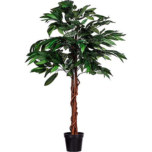 PLANTASIA Kunstpflanze Mangobaum 120 cm von PLANTASIA