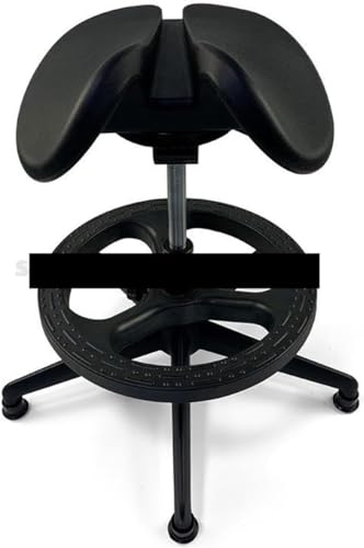 PLJKIHED Chefsessel, Sattelstuhl, ergonomisch, mit Doppelklappe, Büro-Reitstuhl, Hocker, Liftsessel (Farbe: 46–60 cm 9) Stabilize von PLJKIHED