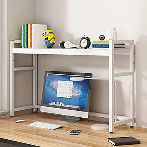 PNAJFUEL Desktop-Bücherregal, Desktop-Aufbewahrungsorganisator, Ausstellungsregal, Bücherregal – Kleines Desktop-Bücherregal, Kleines Desktop-Bücherregal/White B/115X24X67Cm von PNAJFUEL