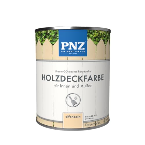 PNZ Holzdeckfarbe, Gebinde:0.25L, Farbe:elfenbein von PNZ