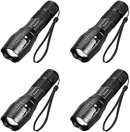 POCKETMAN Taschenmen LED taktische Super Bright 2000 Lumen LED Tragbare Taschenlampe einstellbarer Fokus im Freien Zoomable mit 5 Lichtmodi von POCKETMAN