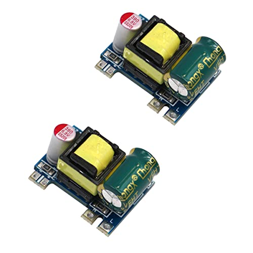 POFET 2 STÜCKE AC 220 V bis DC 5 V Micro-Volume Isolierte Schaltnetzteilplatine Isoliertes geregeltes Stromversorgungsmodul von POFET