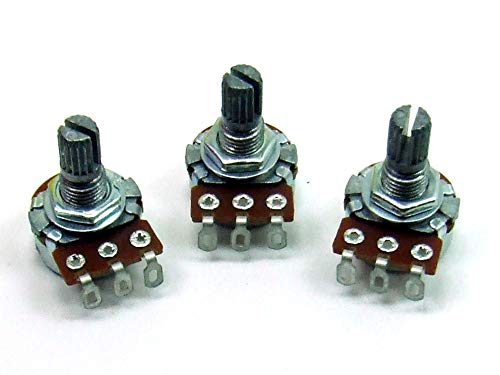 POPESQ® 3 STK. x Potentiometer 10K Linear Kabel / 3 pcs. x Potentiometer 10K Linear Cable #A2251 von POPESQ