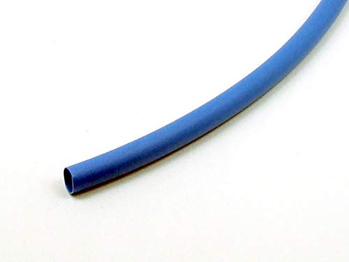 POPESQ® 5 m x Schrumpfschlauch 2.4mm 2:1 Blau / 5 m x Heat shrink sleeve 2.4mm 2:1 Blue #A2356 von POPESQ